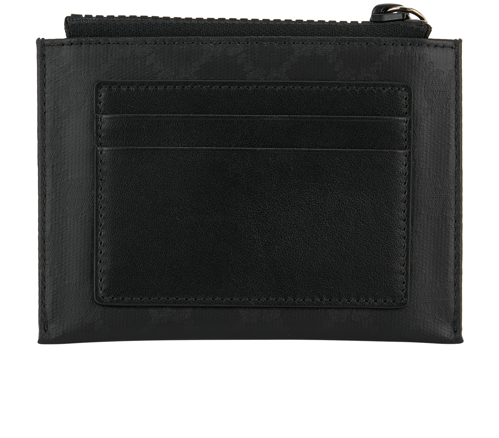 Gucci GG Zip Around Wallet, &pound;230, Accessories, Black, Canvas, Back view